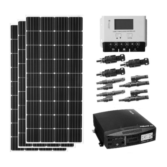 Grape Solar GS-600-KIT-BT-INV Quick Connect Manual