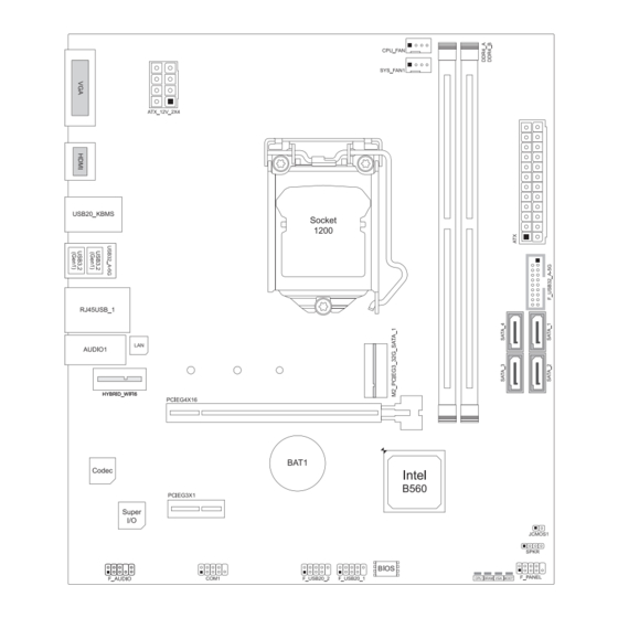 Biostar B560MH-E 2.0 Manual