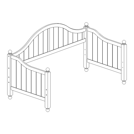Hillsdale Furniture AUGUSTA 1399/1434-010M Manual