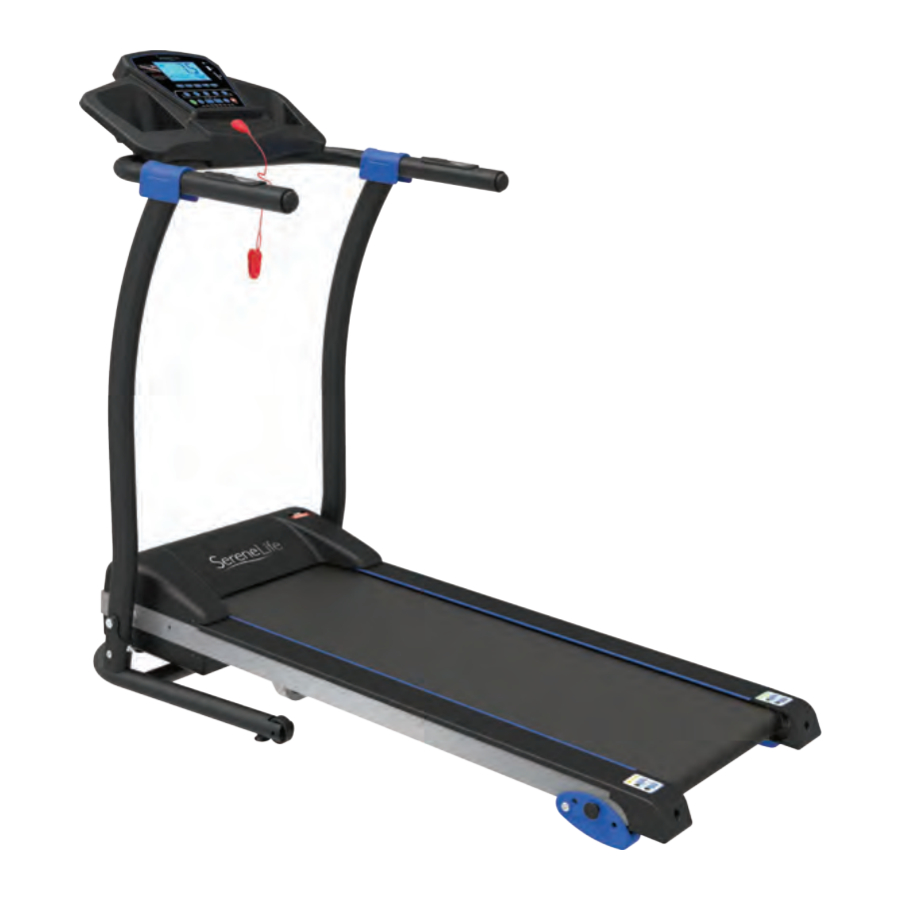 SereneLife SLFTRD25 - Foldable Treadmill Manual