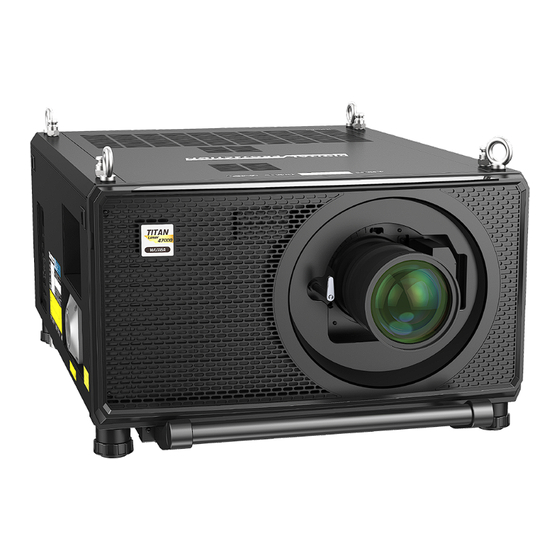 Delta Digital Projection Titan Laser 43000 WU Installation & Quick Start Manual
