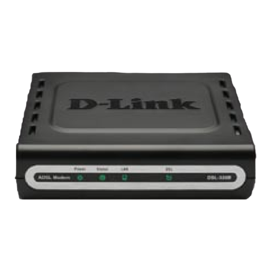 D-Link DSL-321B Quick Installation Manual