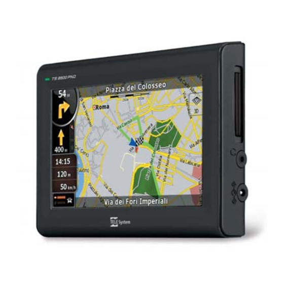 Tele System TS 8500 PND Quick Start Manual