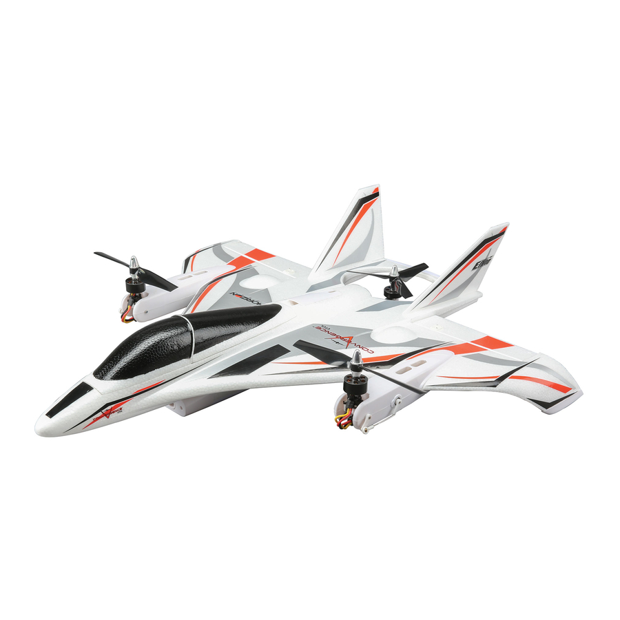 Horizon Hobby CONVERGENCE VTOL Instruction Manual