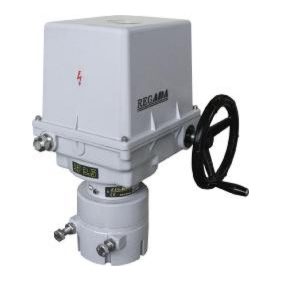 Regada SP 1 Installation, Service And Maintenance Instructions