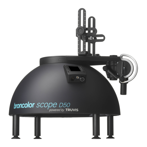 Broncolor Scope D50 Operating Instructions