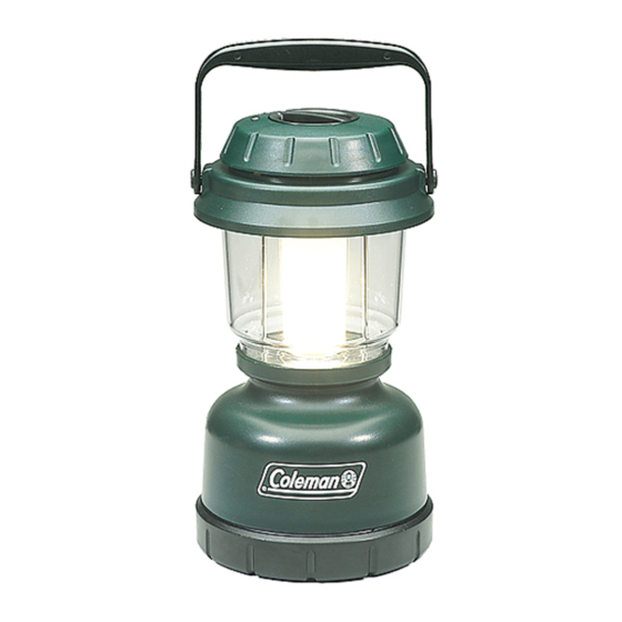 COLEMAN 5310-750 LANTERN USER MANUAL | ManualsLib