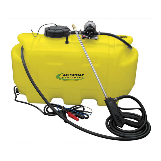 AG SPRAY GOLD25 Owner's Manual