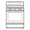 Ranges Frigidaire Professional FPGF3081K Specifications