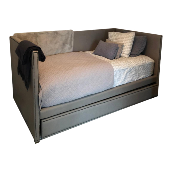 RH Teen THALIA FULL DAYBED WITH TRUNDLE Instructions