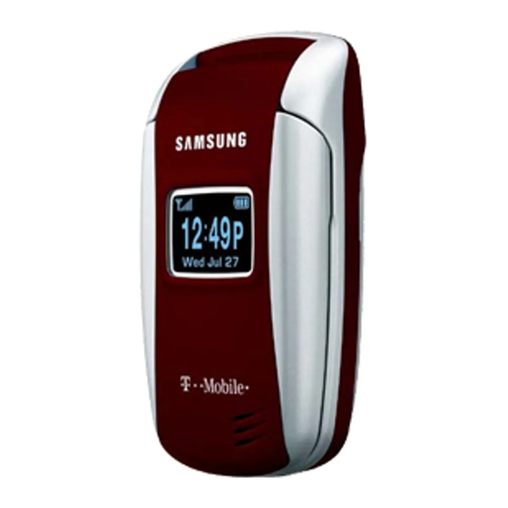 Samsung SGH-T209 User Manual