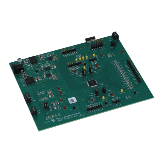 Texas Instruments AMC7832EVM Manuals