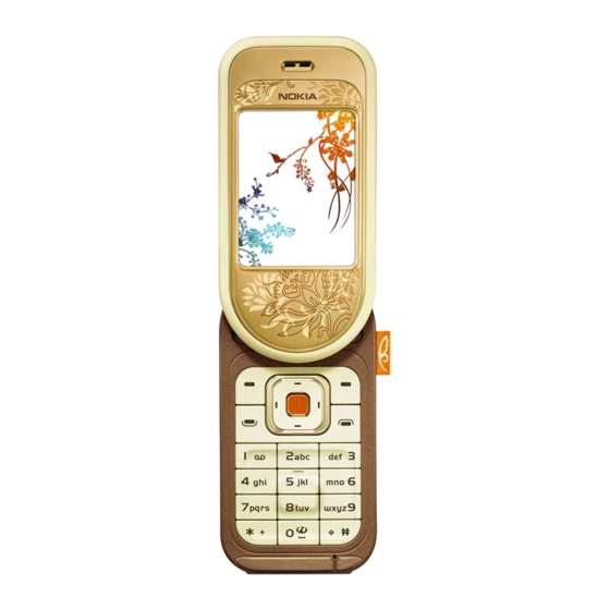 Nokia 7370 User Manual