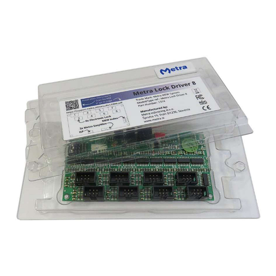 Metra Electronics Lock Driver 8 Technical Manual