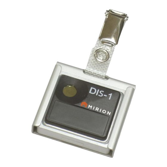 Mirion Technologies DIS-1 Manuals