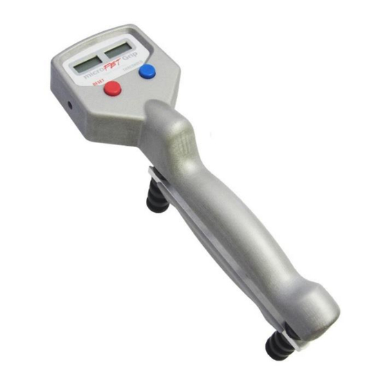 Hoggan Scientific microFET HandGRIP User Manual