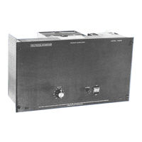 ALTEC LANSING 1590E POWER AMPLIFIER Manual