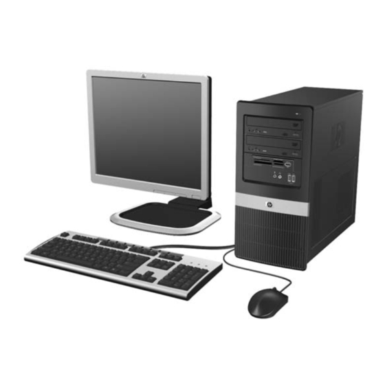 HP dx2400 - Microtower PC Hardware Reference Manual
