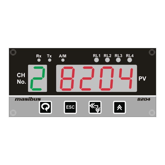 Masibus Automation And Instrumentation 8204 User Manual