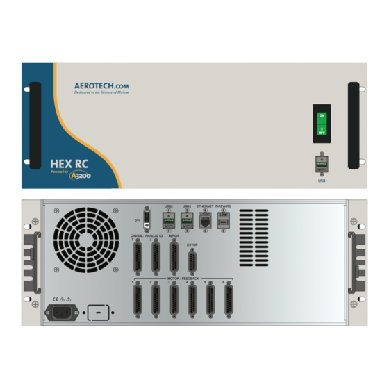 Aerotech A3200 Hardware Manual