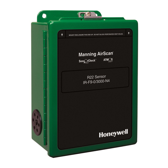 Honeywell Manning AirScan iR Instruction And Installation Manual