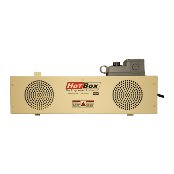 Hotbox Standard HB Series Quick Manual