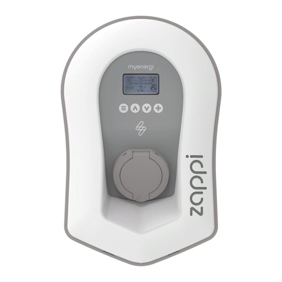 Myenergi ZAPPI-222UW-T Operation & Installation Manual