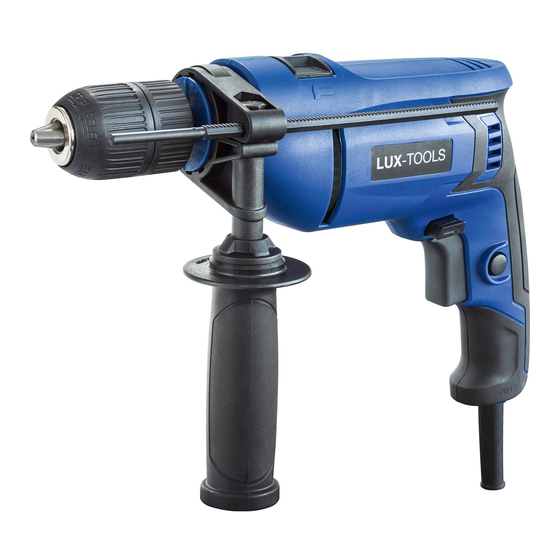 Lux Tools SBM-750 A Original Instructions Manual