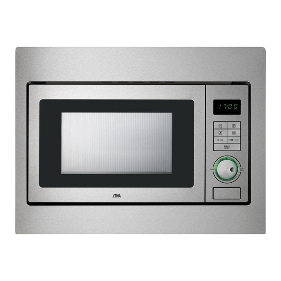 ETNA CM125HRVS Instructions For Use Manual