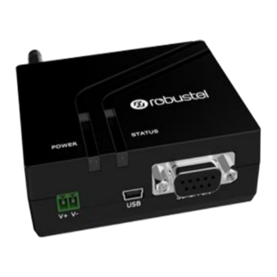 Robustel GoRugged M1000 MP series User Manual