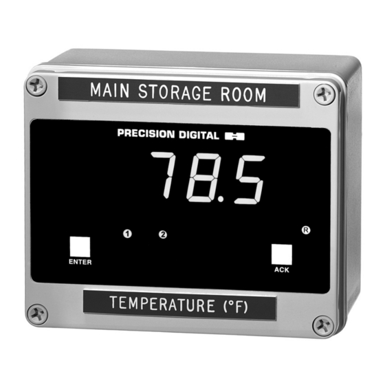 PRECISION DIGITAL PD655 Instruction Manual