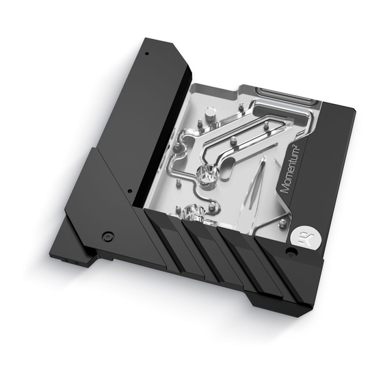 ekwb EK-Quantum Momentum2 ROG Strix Z690-I Gaming D-RGB - Plexi User Manual