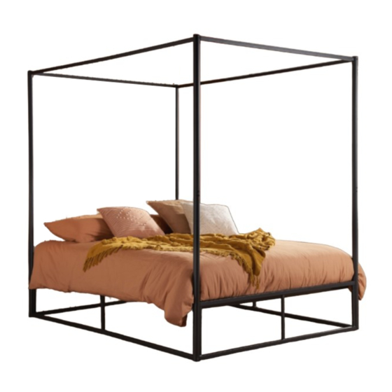 Birlea FARRINGDON 5 4 POSTER BED Manual