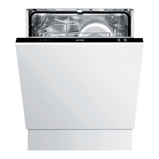 Gorenje GV60110 Instruction Manual