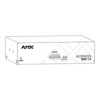 Amx FG1052-10 Quick Start Manual