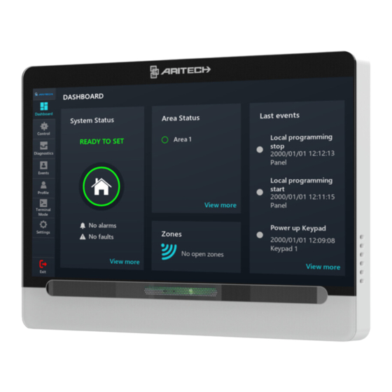 Aritech ATS1140 Installation Sheet