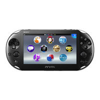 Sony PlayStation Vita Quick Start Manual