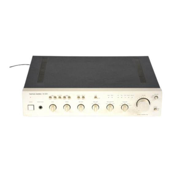 Harman Kardon hk825 Technical Manual