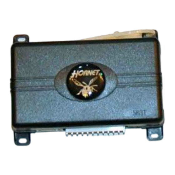 Hornet 563T Owner's Manual