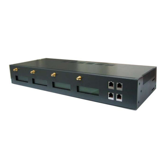 ITS Telecom CGW-T4 Installation And Programming Manual