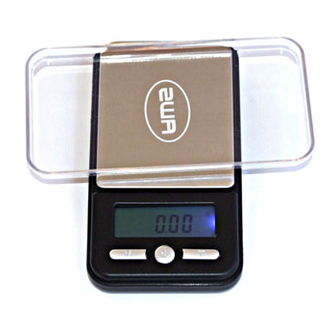 AWS AC-650-BLK Digital Pocket Scale, 650 g x 0.1 g - Scales Plus