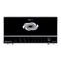 Crestron PROCISE PROAMPI-7X400 Quick Start Manual