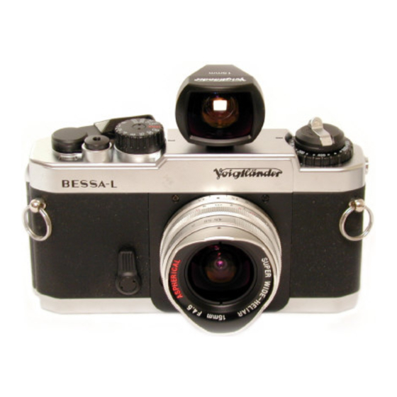 VOIGTLANDER BESSA-L Instruction Manual