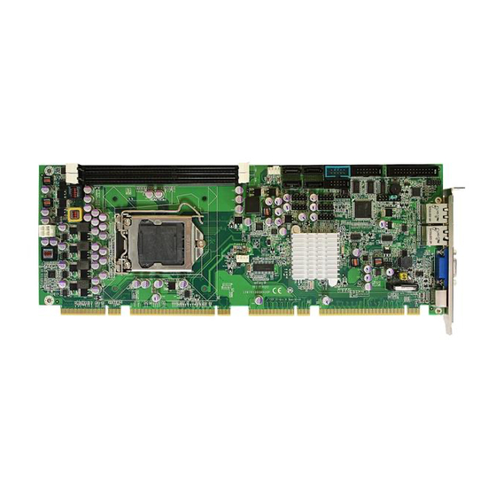 Arbor Technology HiCORE-i67Q1 Quick Installation Manual