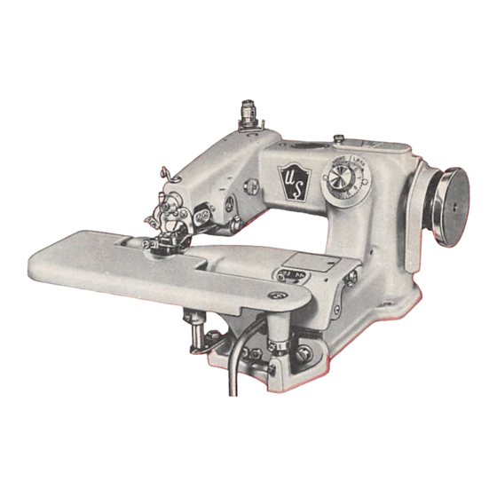 U.S. BLIND STITCH 718-1 Maintenance Manual