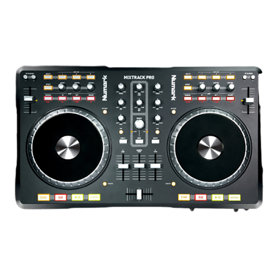 Serato NUMARK MIXTRACK PRO Quick Start Manual