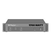 IMG STAGELINE STA-1600 Instruction Manual