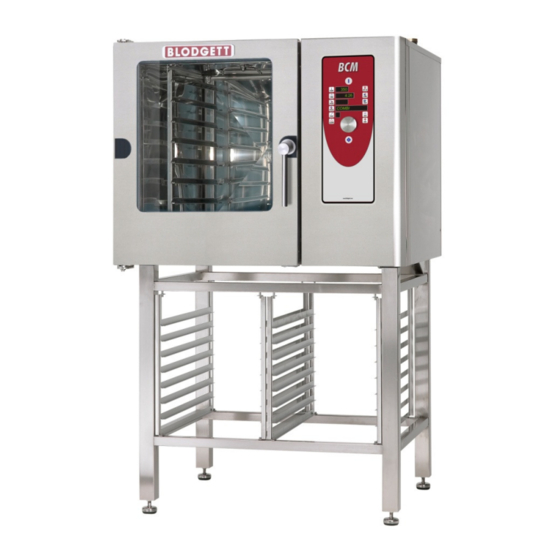 Blodgett Combi Manual Control BCM Service & Installation Manual