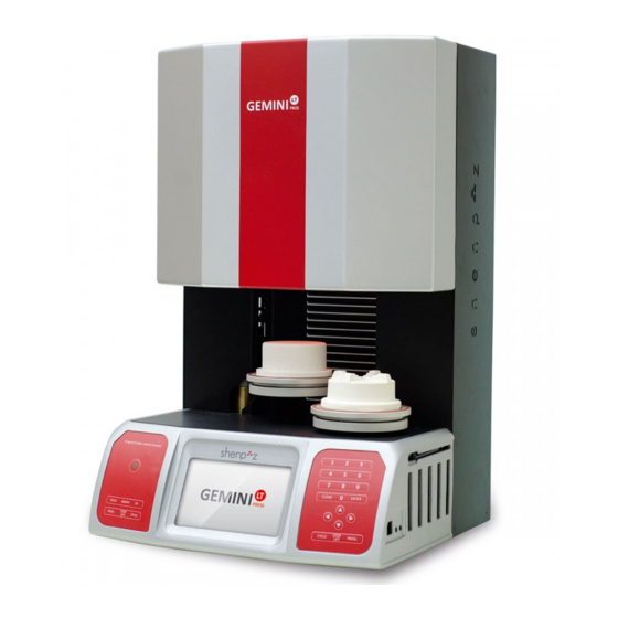 Electrotherm Shenpaz Gemini LT Firing Manuals