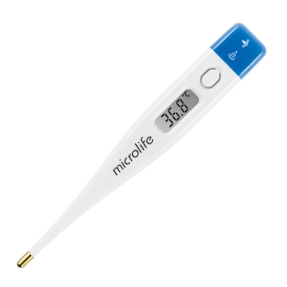Microlife MT 1622 Instructions